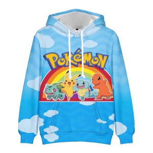 Bluza dziecięca 3D POKEMON Rozmiar 100-160     