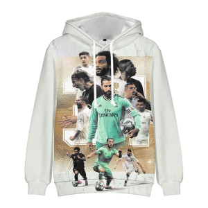 Bluza dziecięca 3D Piłkarze Real Madryt Rozmiar 100-160     