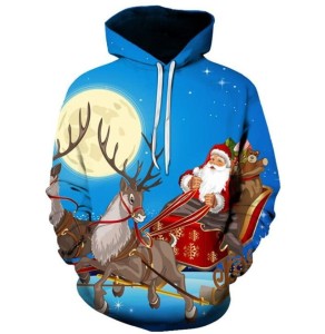 Bluza dziecięca  3D ŚWIĄTECZNA Rozmiar 100-160