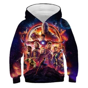 Bluza dziecięca  3D MARVEL Rozmiar 100-160  