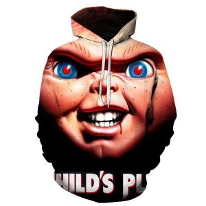  Bluza UNISEX 3D Horror Rozmiar XXS-4XL   