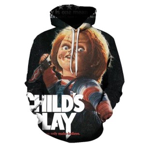  Bluza UNISEX 3D Horror Rozmiar XXS-4XL     