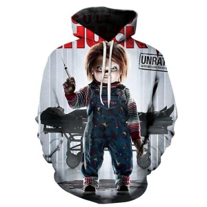  Bluza UNISEX 3D Horror Rozmiar XXS-4XL   
