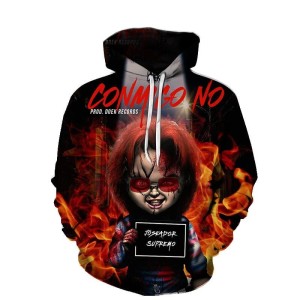  Bluza UNISEX 3D Horror Rozmiar XXS-4XL   