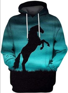 Bluza dziecięca  3D KONIE Rozmiar 100-160