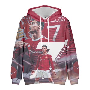 Bluza dziecięca 3D Piłkarze RONALDO Rozmiar 100-160