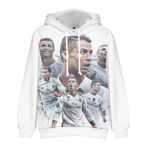 Bluza dziecięca 3D Piłkarze RONALDO Rozmiar 100-160