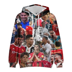Bluza dziecięca 3D Piłkarze RONALDO Rozmiar 100-160 