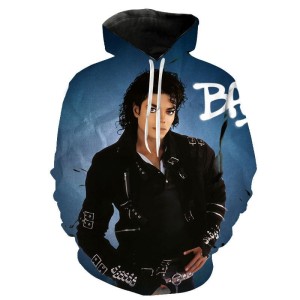  Bluza UNISEX 3D Michael Jackson  Rozmiar XXS-4XL     