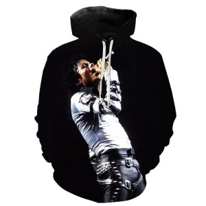  Bluza UNISEX 3D Michael Jackson  Rozmiar XXS-4XL      