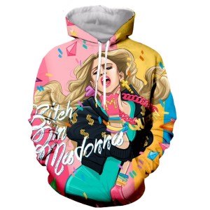  Bluza UNISEX 3D Madonna  Rozmiar XXS-4XL     