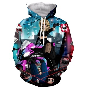  Bluza UNISEX 3D Madonna  Rozmiar XXS-4XL      