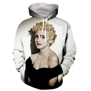  Bluza UNISEX 3D Madonna  Rozmiar XXS-4XL      