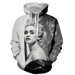  Bluza UNISEX 3D Madonna  Rozmiar XXS-4XL     