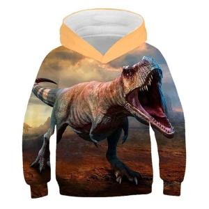 Bluza dziecięca  3D DINOZAURY Rozmiar 100-160  