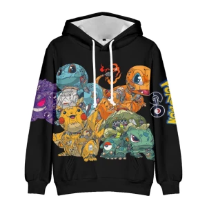 Bluza dziecięca 3D POKEMON Rozmiar 100-160     
