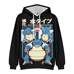 Bluza dziecięca 3D POKEMON Rozmiar 100-160        