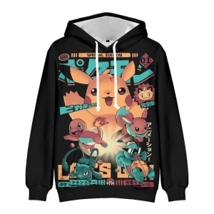 Bluza dziecięca 3D POKEMON Rozmiar 100-160     