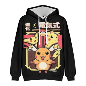 Bluza dziecięca 3D POKEMON Rozmiar 100-160     