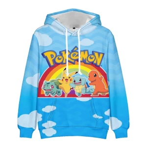 Bluza dziecięca 3D POKEMON Rozmiar 100-160     