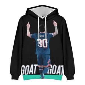 Bluza dziecięca 3D Piłkarze PSG Rozmiar 100-160    