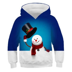 Bluza dziecięca 3D ŚWIĄTECZNA Rozmiar 100-160