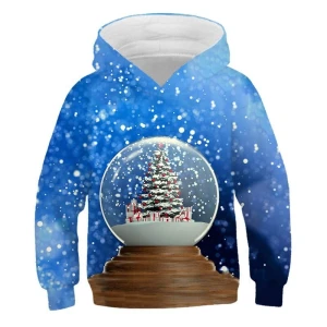 Bluza dziecięca   3D ŚWIĄTECZNA Rozmiar 100-160 