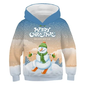 Bluza dziecięca    3D ŚWIĄTECZNA Rozmiar 100-160