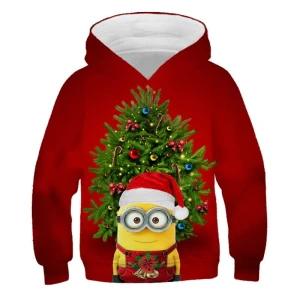 Bluza dziecięca 3D ŚWIĄTECZNA Rozmiar 100-160   