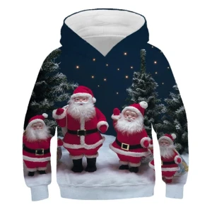 Bluza dziecięca   3D ŚWIĄTECZNA Rozmiar 100-160