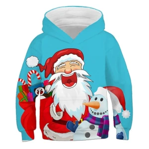 Bluza dziecięca   3D ŚWIĄTECZNA Rozmiar 100-160