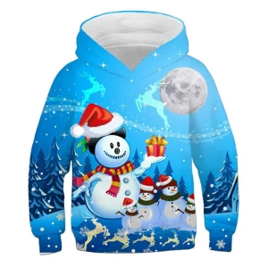 Bluza dziecięca    3D ŚWIĄTECZNA Rozmiar 100-160