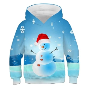 Bluza dziecięca  3D ŚWIĄTECZNA Rozmiar 100-160