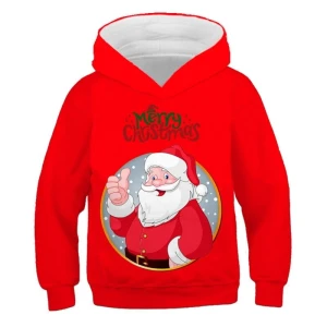 Bluza dziecięca  3D ŚWIĄTECZNA Rozmiar 100-160