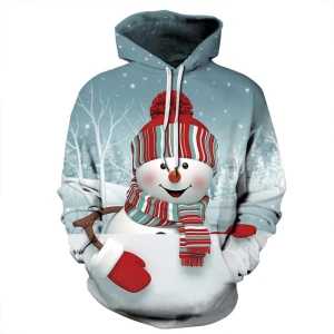 Bluza dziecięca  3D ŚWIĄTECZNA Rozmiar 100-160