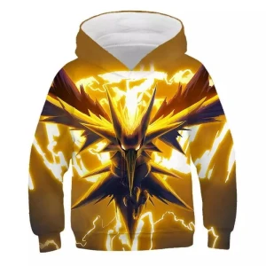 Bluza dziecięca 3D POKEMON Rozmiar 100-160