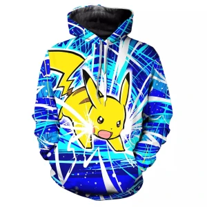 Bluza dziecięca  3D POKEMON Rozmiar 100-160