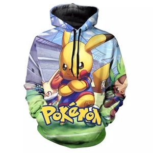 Bluza dziecięca 3D POKEMON Rozmiar 100-160  
