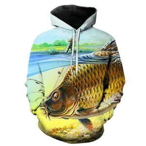 Bluza dziecięca  3D RYBY Rozmiar 100-160