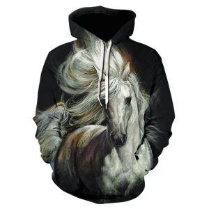 Bluza dziecięca   3D KONIE Rozmiar 100-160  