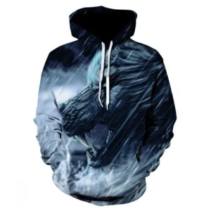 Bluza dziecięca  3D WILKI Rozmiar 100-160  