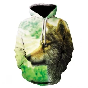 Bluza dziecięca  3D WILKI Rozmiar 100-160 