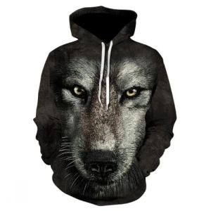 Bluza dziecięca  3D WILKI Rozmiar 100-160