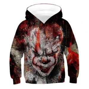  Bluza UNISEX 3D Horror Rozmiar XXS-4XL