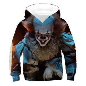  Bluza UNISEX 3D Horror Rozmiar XXS-4XL  