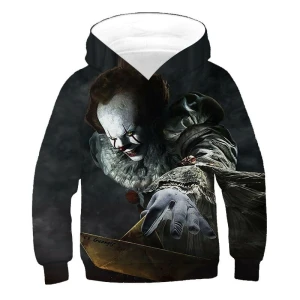  Bluza UNISEX 3D Horror Rozmiar XXS-4XL    