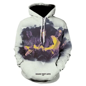  Bluza UNISEX 3D GTA Rozmiar XXS-4XL  