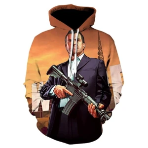  Bluza UNISEX 3D GTA Rozmiar XXS-4XL   