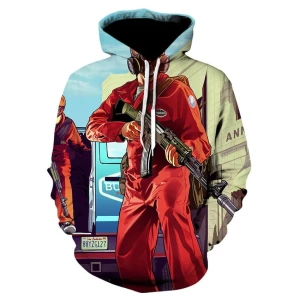  Bluza UNISEX 3D GTA Rozmiar XXS-4XL  