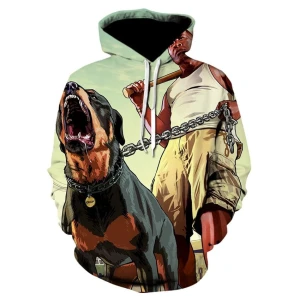  Bluza UNISEX 3D GTA Rozmiar XXS-4XL   